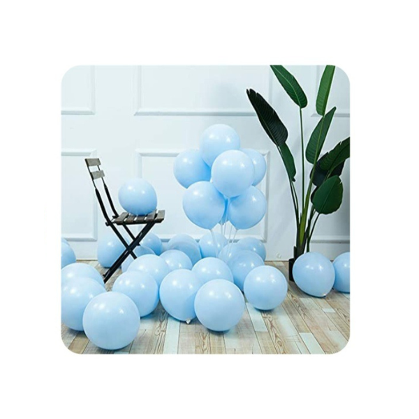 Luftballons Pastellblau 12 cm - 200 Stk