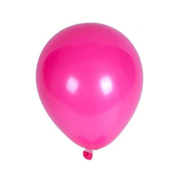 Pink balloons 30 cm - 10 pcs