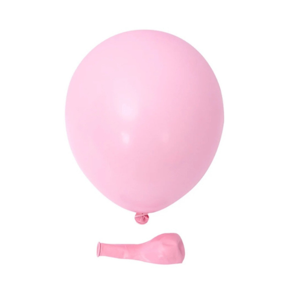 Balóny matné svetlo ružové 30 cm - 100 ks