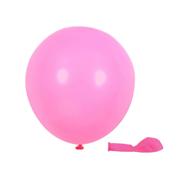 Balón matný ružový 30 cm - 1 ks