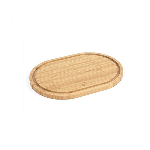 Serving tray bamboo oval