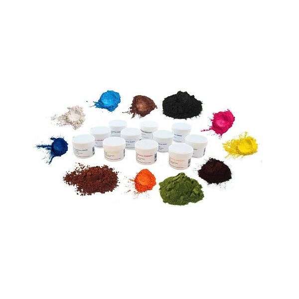 Set of powder colors 2.5 g - 11 pcs