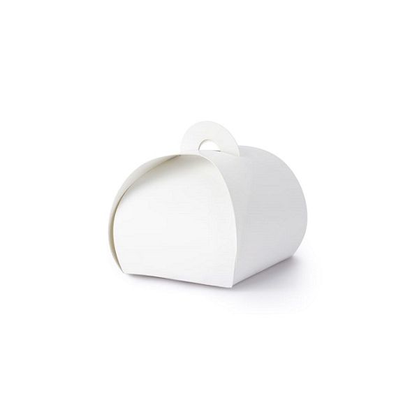 White dessert box 10 pcs