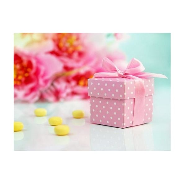 Pink dessert box 10 pcs