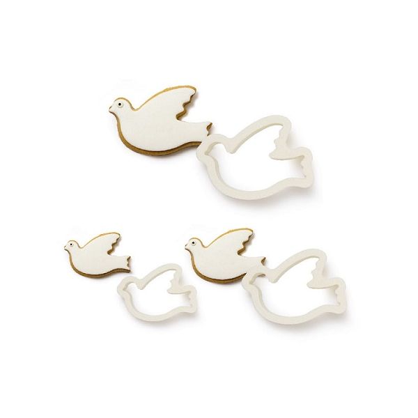 Cutter - dove plastic 3 pcs