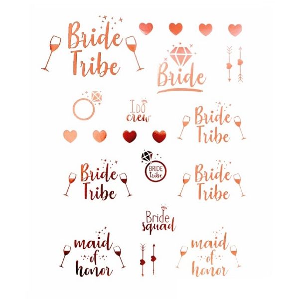 Tetovanie - Bride Tribe - rozlúčka nevesty