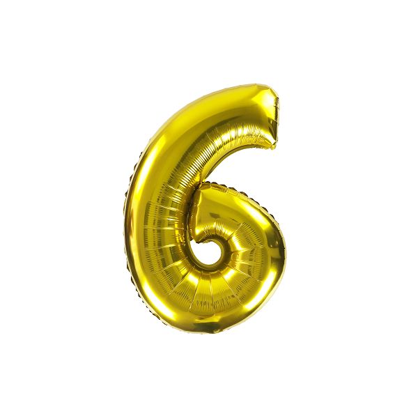Balon złoty 106 cm nr 1 6