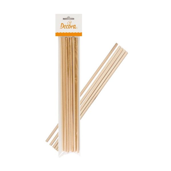 Pálcák bambusz erősítésére 30 cm - 12 db