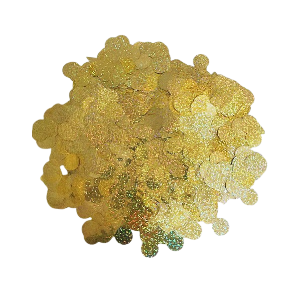 Gold confetti 50 g