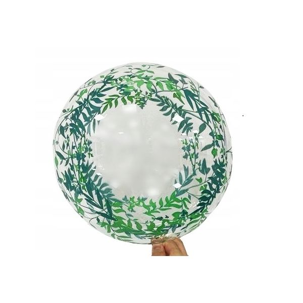 Balloon with leaf print 45 cm