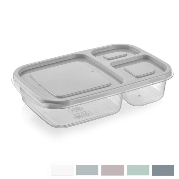 Dóza 3x delená Smart 1,15 l - mix farieb Dóza 3x delená Smart 1,15 l - mix farieb