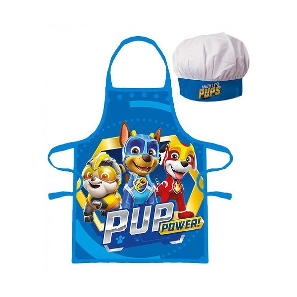 Detská zástera Paw Patrol + čiapka Detská zástera Paw Patrol + čiapka