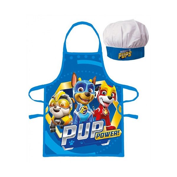 Kinderschürze Paw Patrol + Mütze