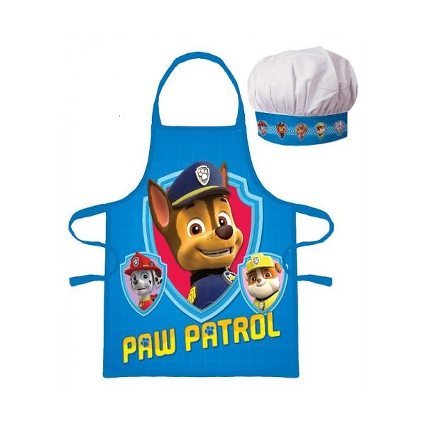 Fartuch dziecięcy Psi Patrol Marszałek + czapka