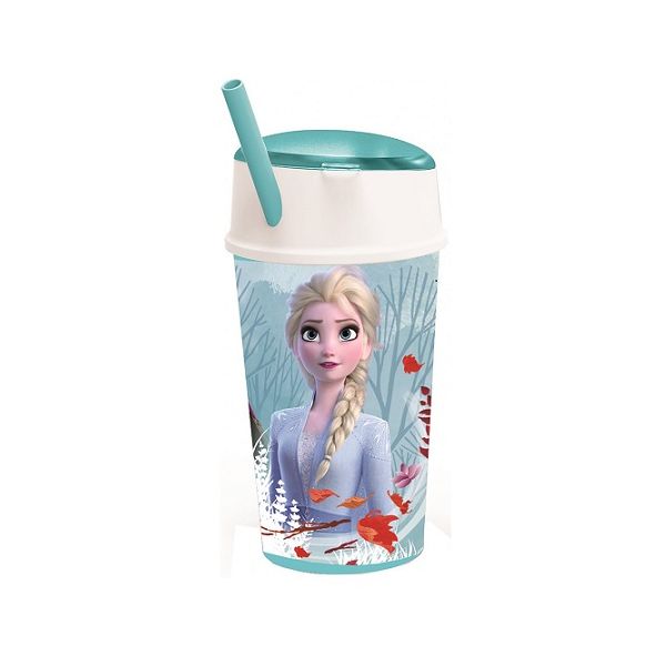 Frozen cup with straw 400 ml