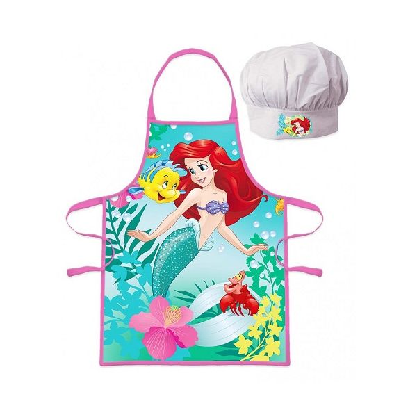 Ariela children&#39;s apron + cap