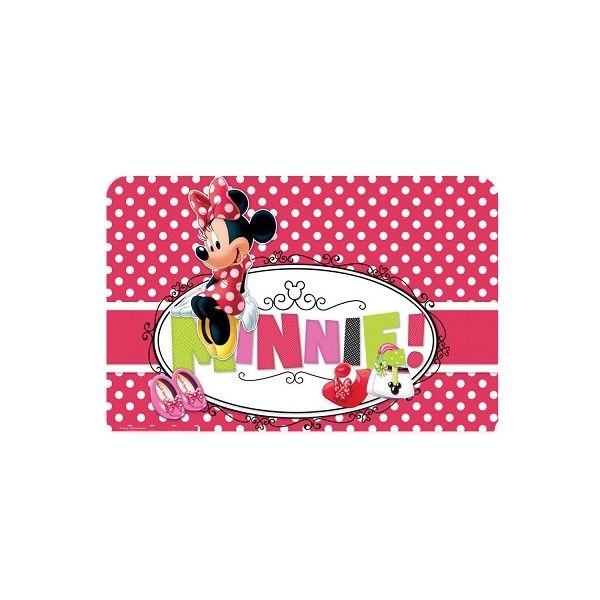 Table mat Minnie with clothes 43x28 cm