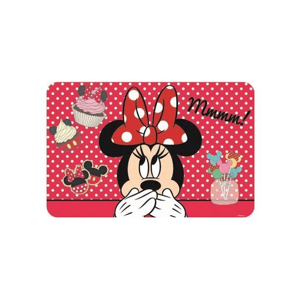 Table mat Minnie red 43x28 cm