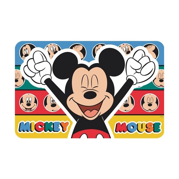 Mickey asztali szőnyeg 43x28 cm