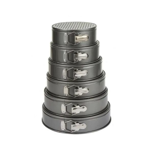 Forma kovová okrúhla 18-28 cm sada 6 ks II Forma kovová okrúhla 18-28 cm sada 6 ks II