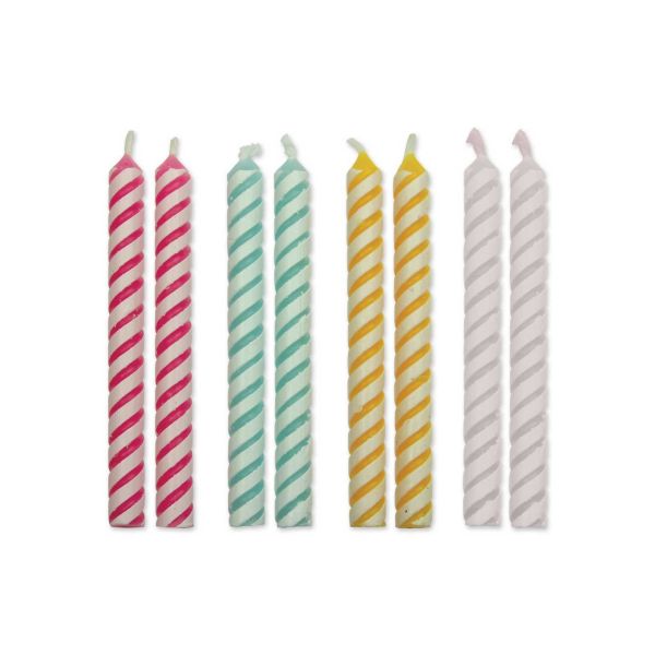Sviečky narodeninové 4 farby