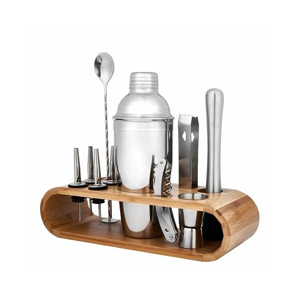Bartender set with stand
