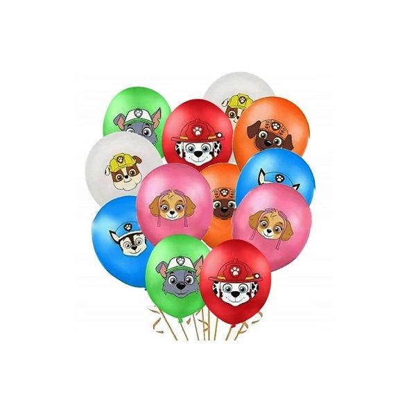 Paw Patrol balloon 12 pcs
