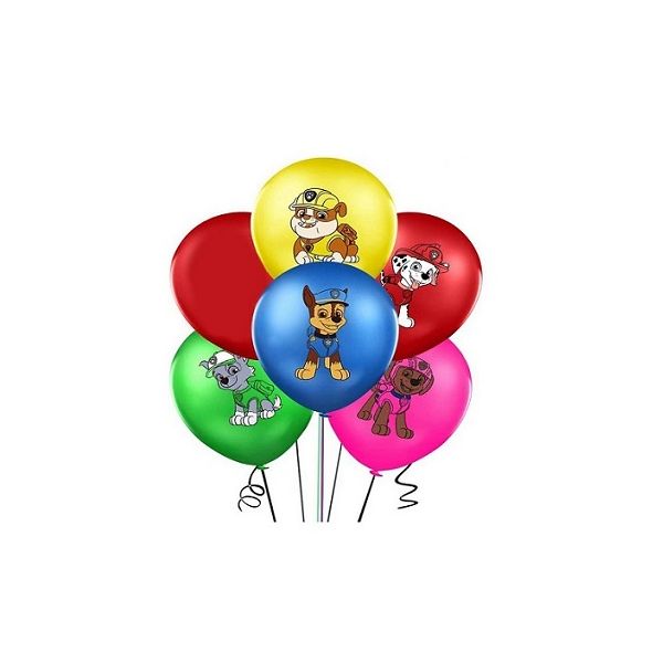 Balón Paw Patrol 6 ks