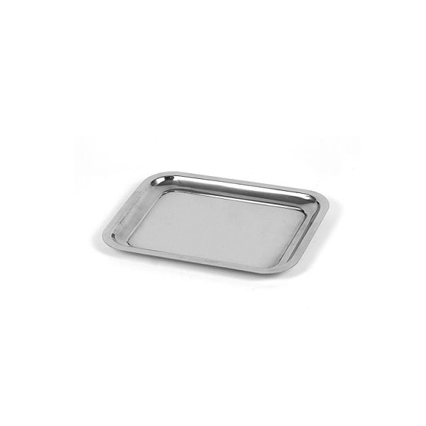 Stainless steel tray 21x16 cm