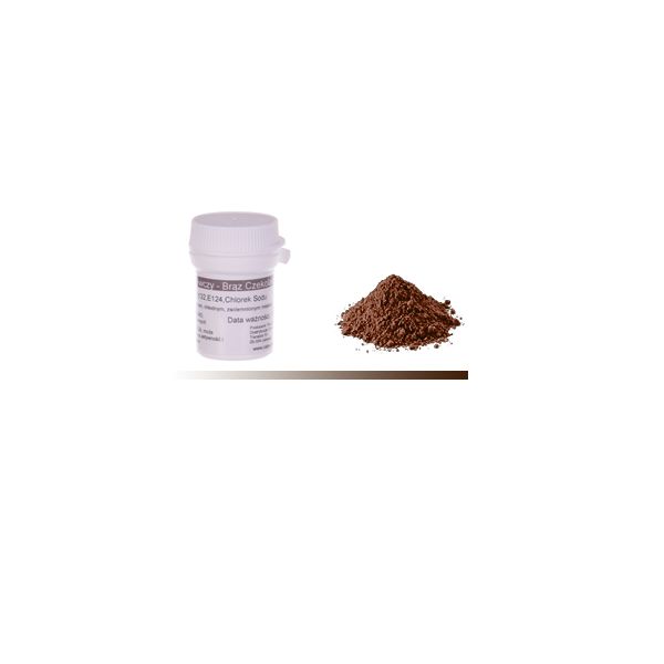 Color powder chocolate brown 5g