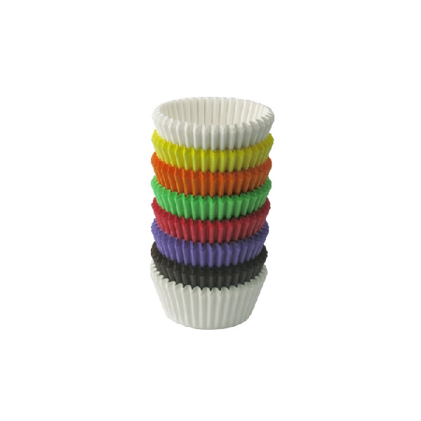 Paper cups mix of colors 40 mm 200 pcs