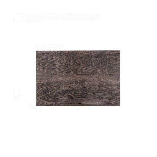 Placemat imitation wood dark brown 45x30 cm
