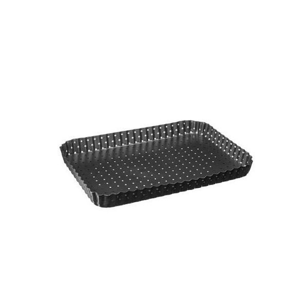 Mold with removable bottom perforated 31 x 21 cm