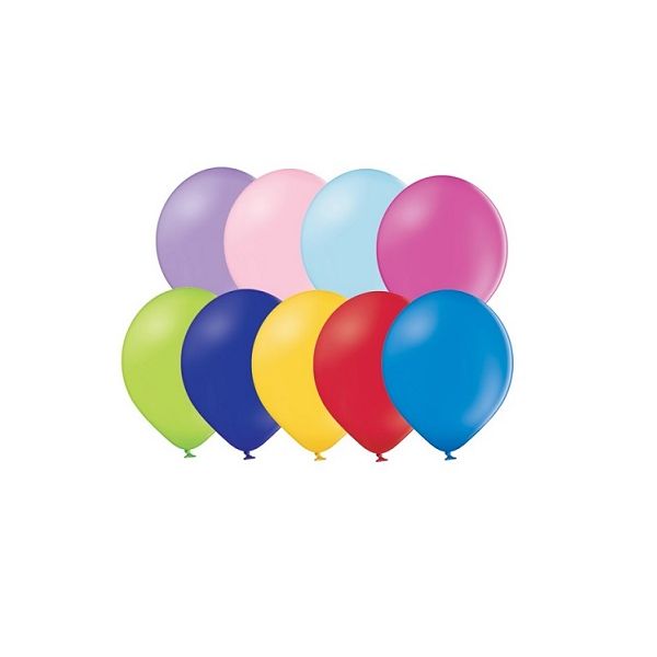 Balóny farebné mix 50 ks