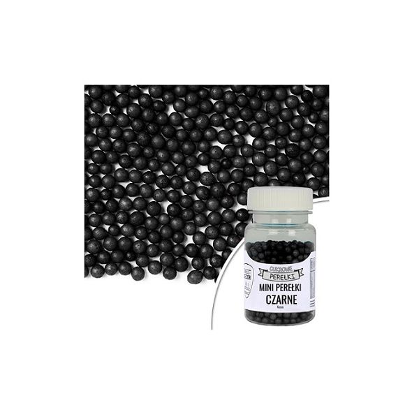 Soft pearls - black 30 g