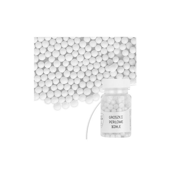 Perličky biele 50g Perličky biele 50g