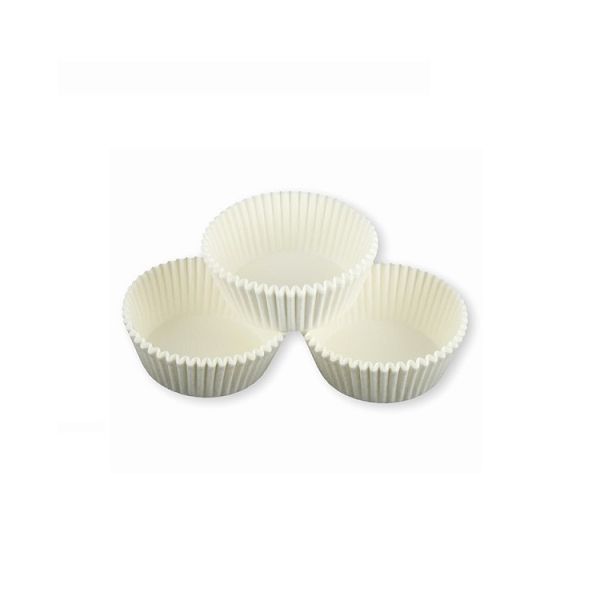 Fehér csészék 44 x 23 mm 100 db
