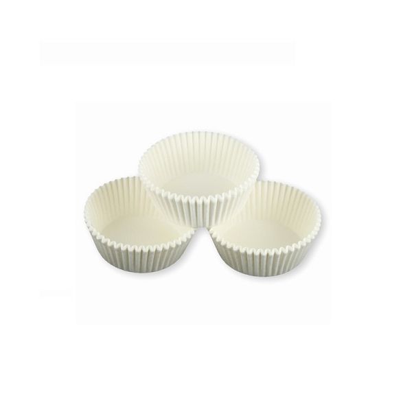 Weiße Becher 44 x 23 mm 100 Stk