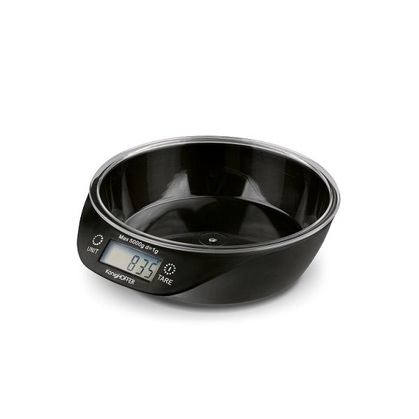 Kitchen scale with bowl up to 5 kg