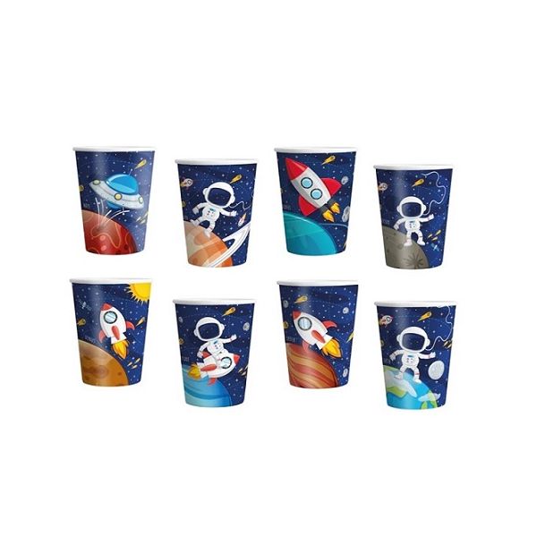 Space cup 220 ml 8 pcs