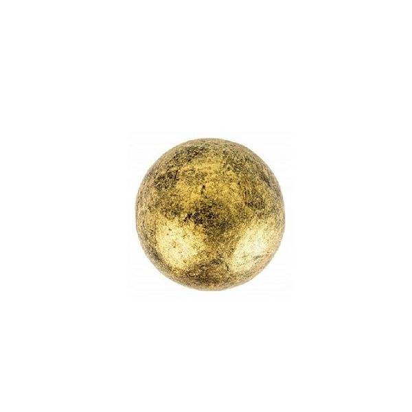 Schwarz-goldene Perlen-Schokoladenkugel 49 Stk