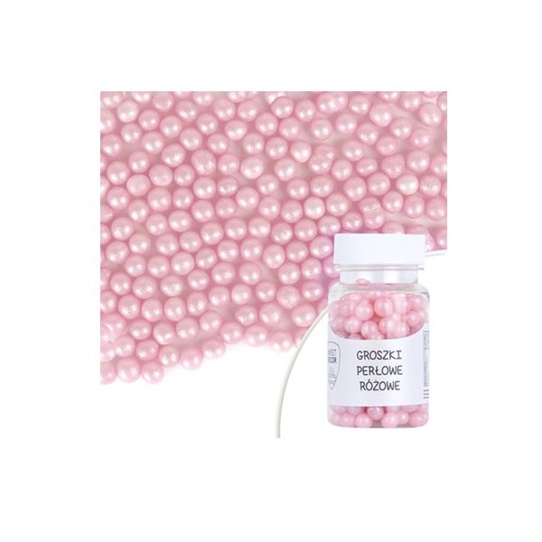 Perličky růžové perlové 50 g Perličky růžové perlové 50 g