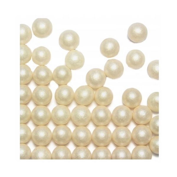 Posyp hrášek perleť ecru 4 mm 25 g Posyp hrášek perleť ecru 4 mm 25 g