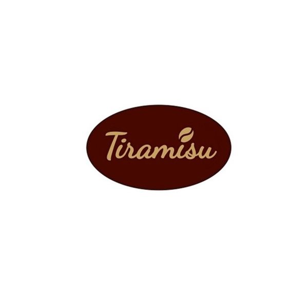 Dekorácia Tiramisu tmavá čokoláda 1 ks