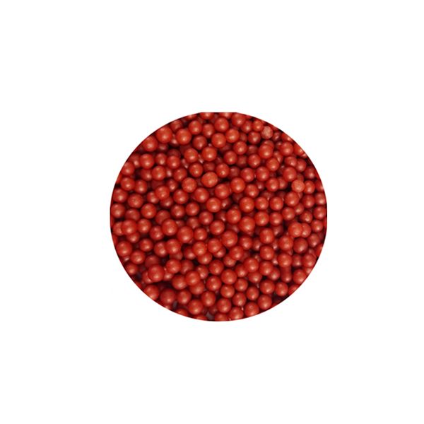 Posyp perličky červené 4 mm 60 g Posyp perličky červené 4 mm 60 g