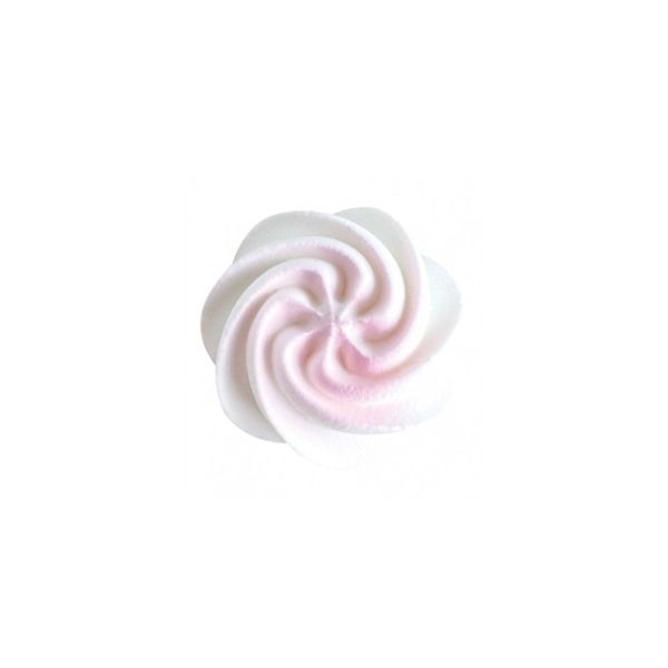 White-pink meringues 8 pcs