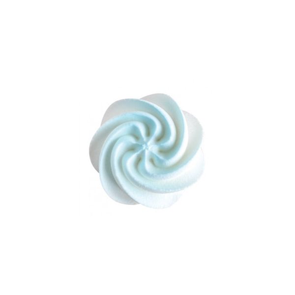 White-blue meringues 8 pcs