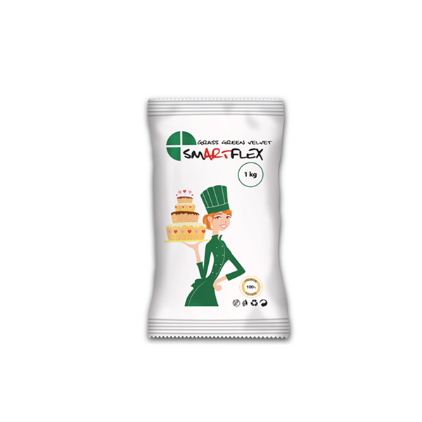 Potahová hmota Smartflex 1 kg Trávově zelená Potahová hmota Smartflex 1 kg Trávově zelená