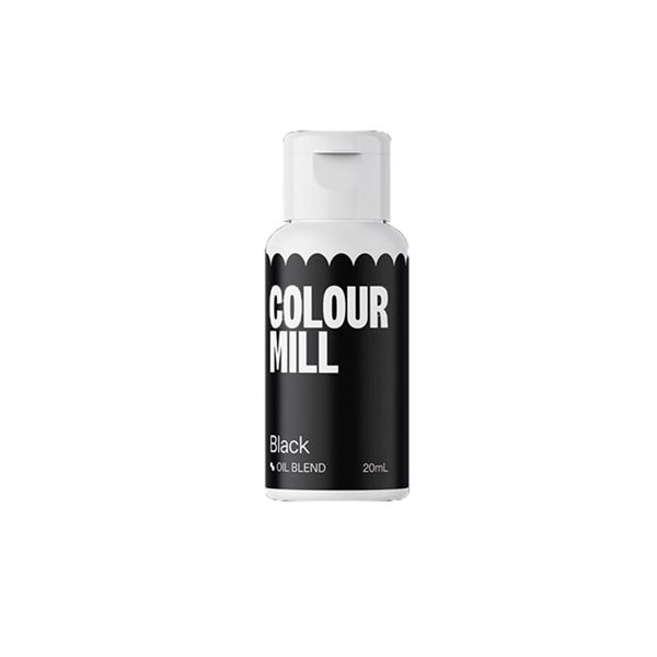 Barva olejová Colour Mill Black 20 ml