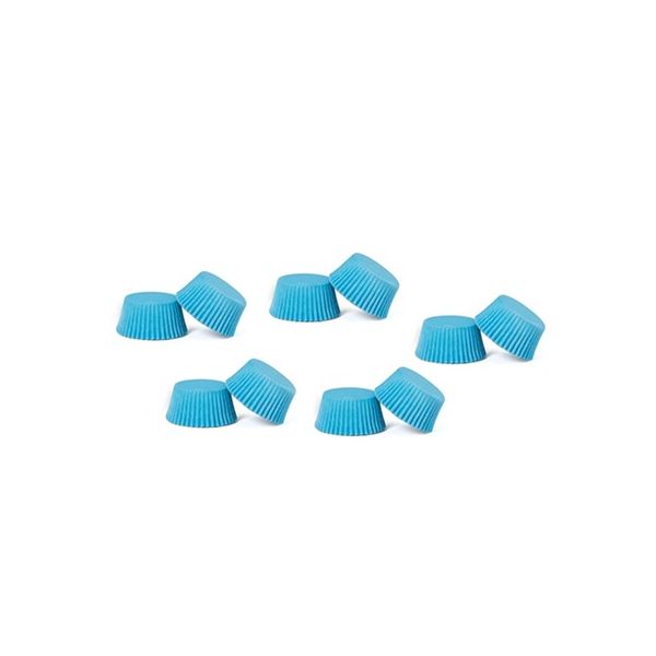 Cups light blue 20x15 mm 100 pcs